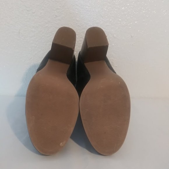 Apt 9 women's size 8 1/2 Black High Heel Ankle Boots - Picture 10 of 12